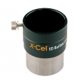 CELESTRON X-CEL BARLOW LENS, 1 1/4, 2X